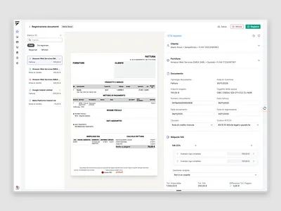 #Bento mix - Invoice registration figma make saas vibe design