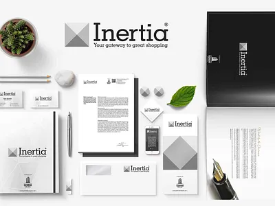 Corporate Brand Identity - Inertia 514 digital aesthetic brand designer brand identity branding corporate branding creative agency design studio graphic design illustration logo marketing agency marketing agency houston minimal modern motion graphics