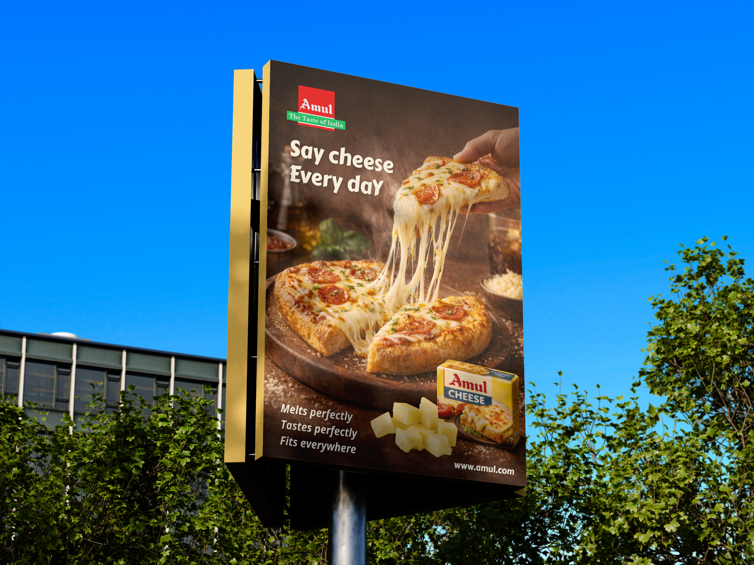 Social Media Creatives for Food Brand - Amul advertising creatives amul amul campaign design brand campaign brand identity design commercial poster design creative ad campaign dairy product advertising dribbble design food advertising design food poster design graphic design portfolio indian brand advertising packaging and branding poster design portfolio social media ad design