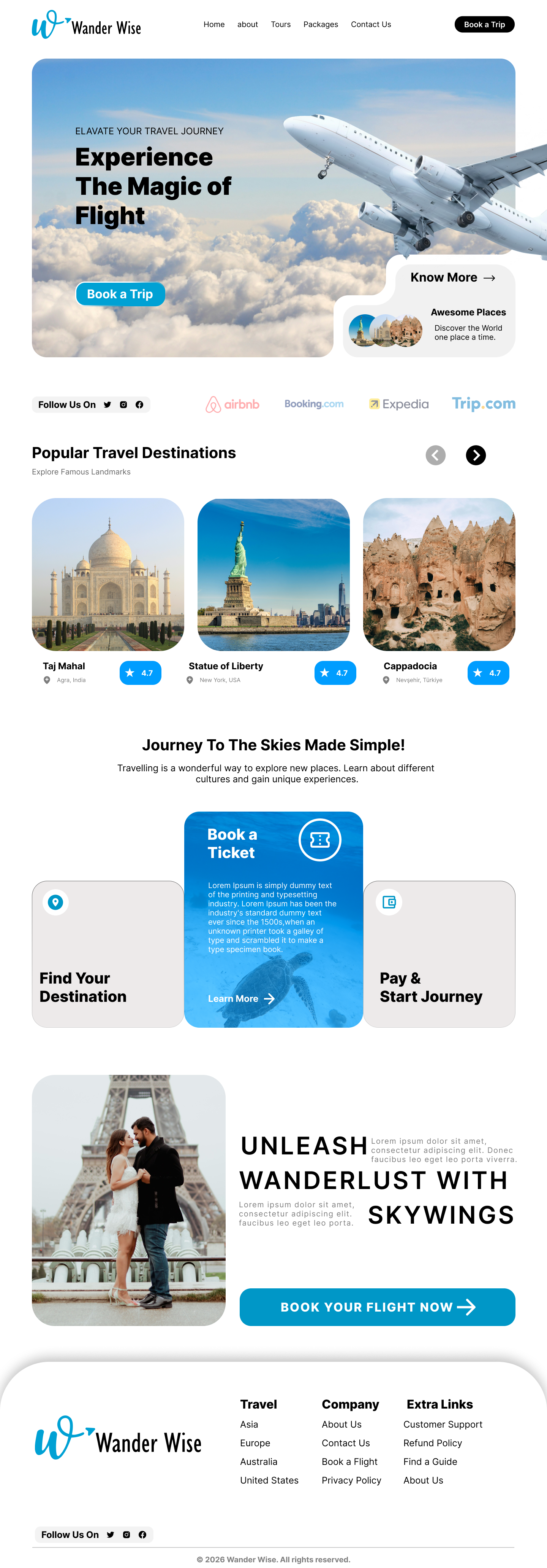 Example of High Converting Agency Landing Page