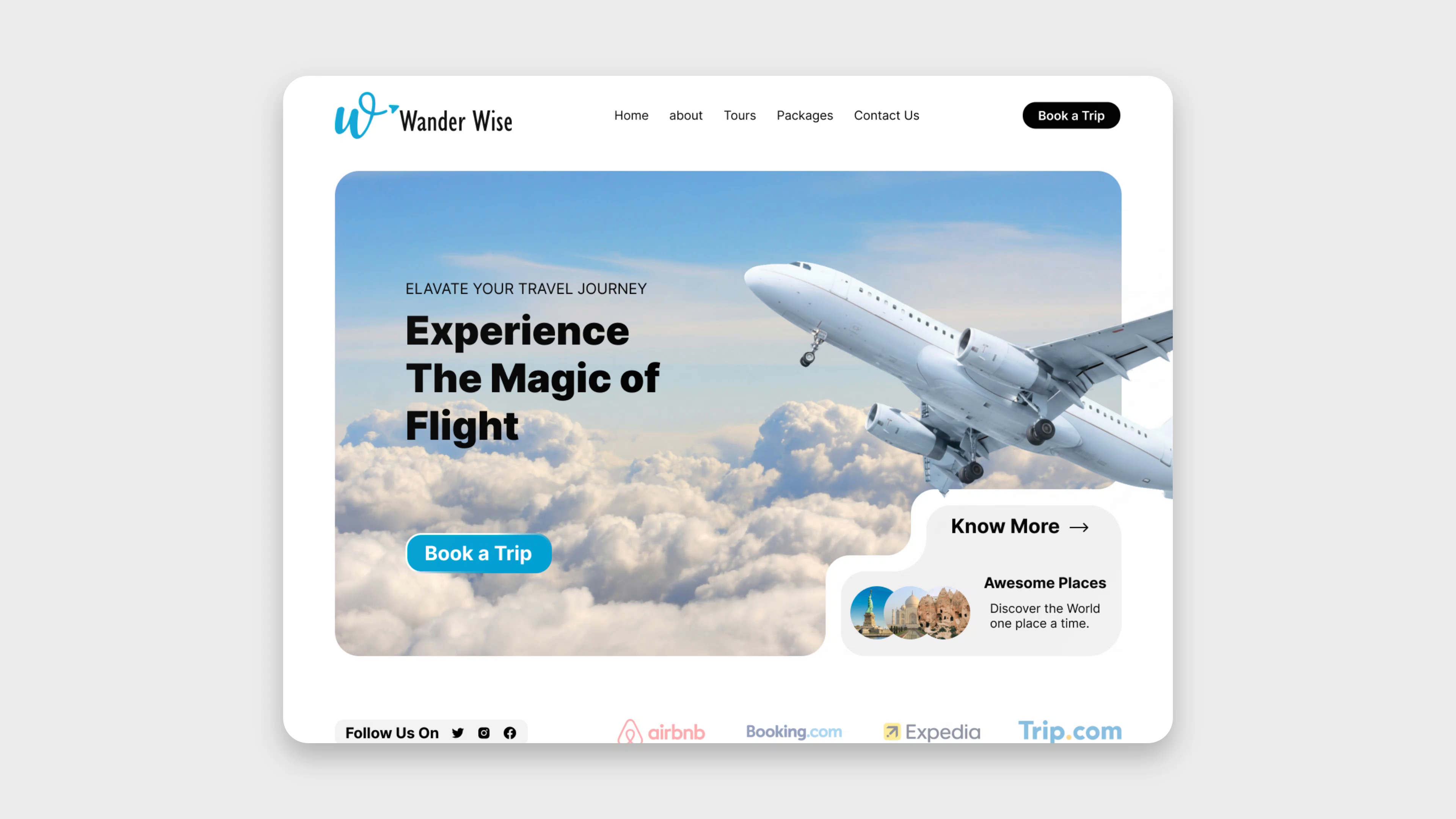Example of High Converting Agency Landing Page