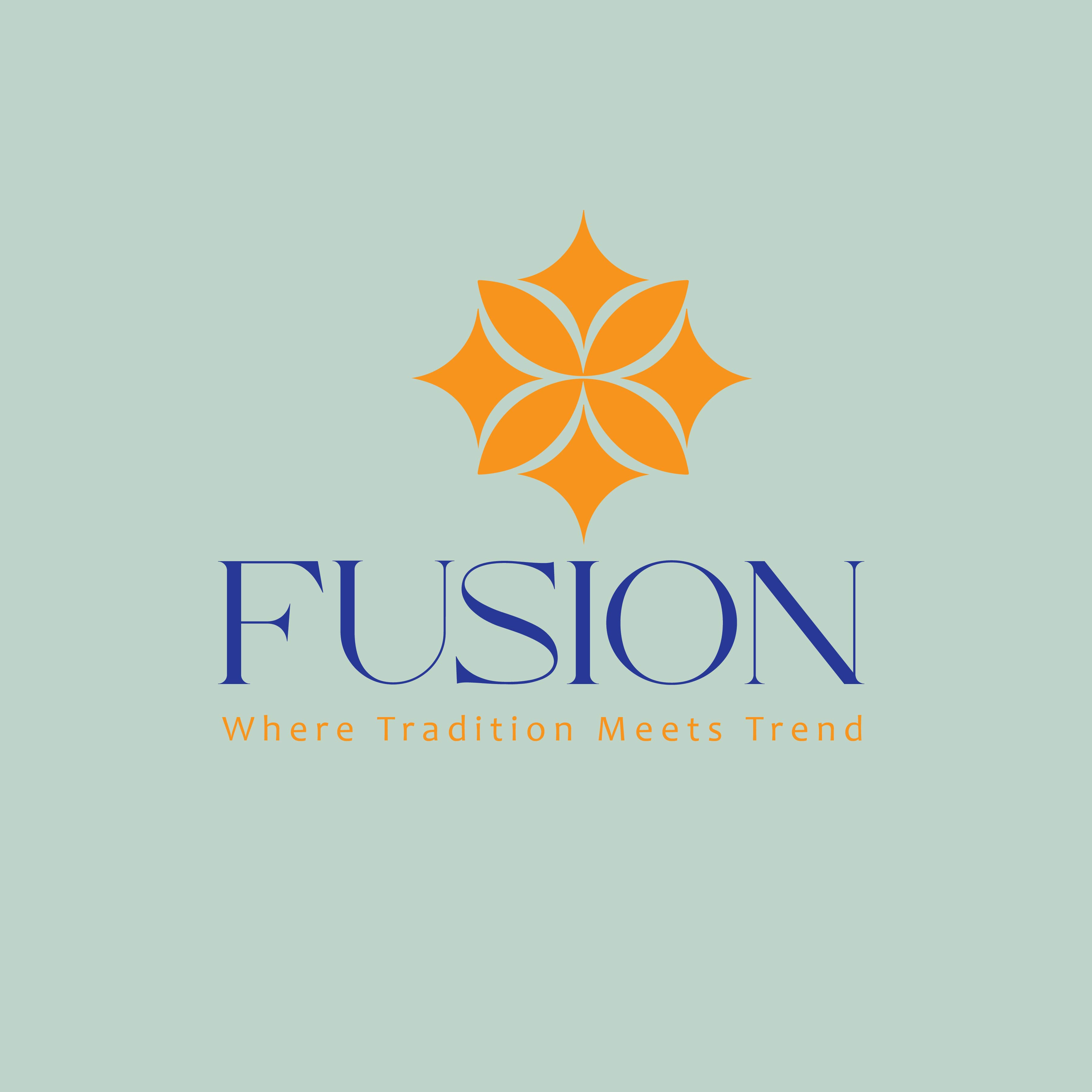 Fusion Logo Design 3d animation branding company logo design graphic design illustration logo logo design logo designer motion graphics ui vector