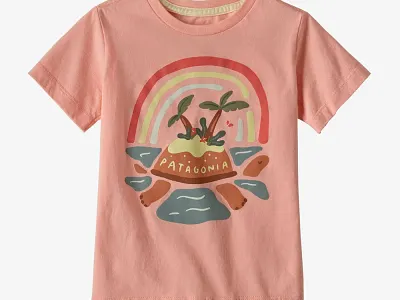 Patagonia Kids Tee adventure apparel design apparel graphic graphic design kids mountains outdoor