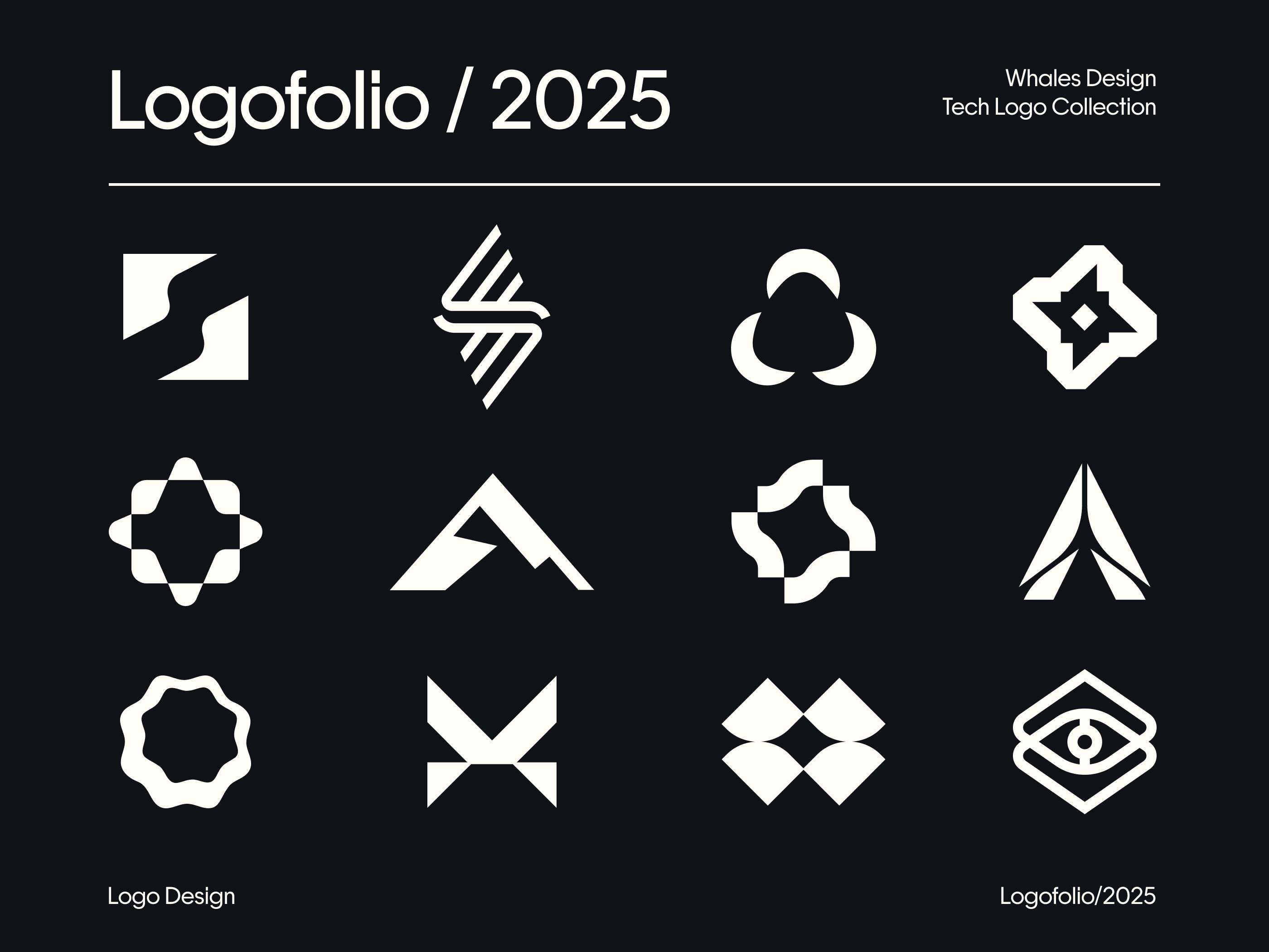 Logofolio 2025 — Tech Logo Collection ✦ animation brand designer brand identity branding design graphic design logo logo design motion graphics