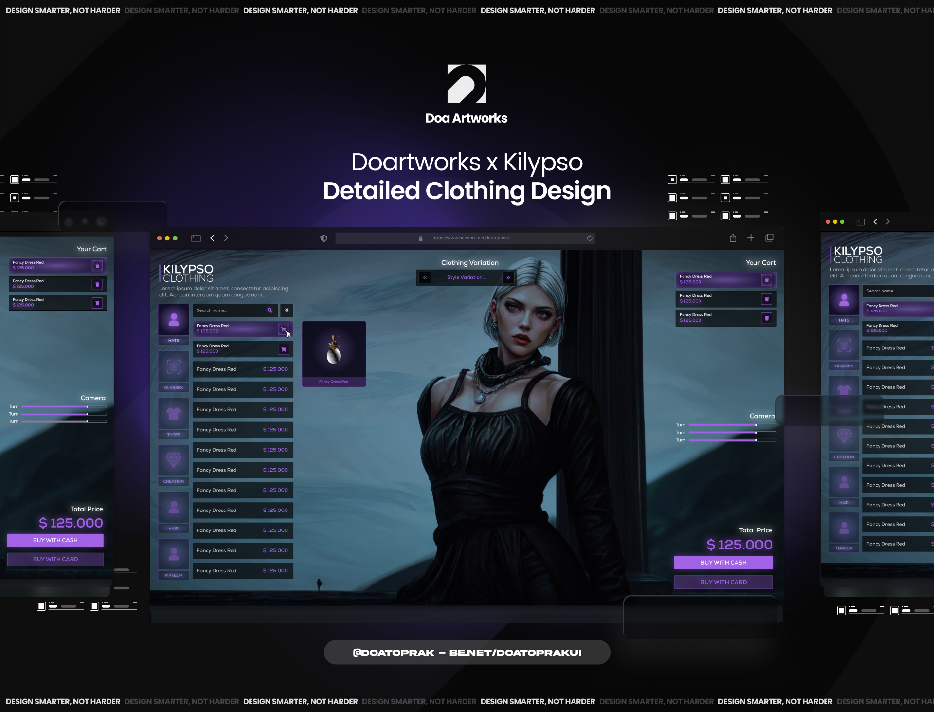 KilypsoRP Detailed Clothing UI I Gta V clotching clothing design detailed clothing doartworks doatoprak download figma fivem grand theft auto graphic design gta5 gtav illustration oxlib roleplay ui ux