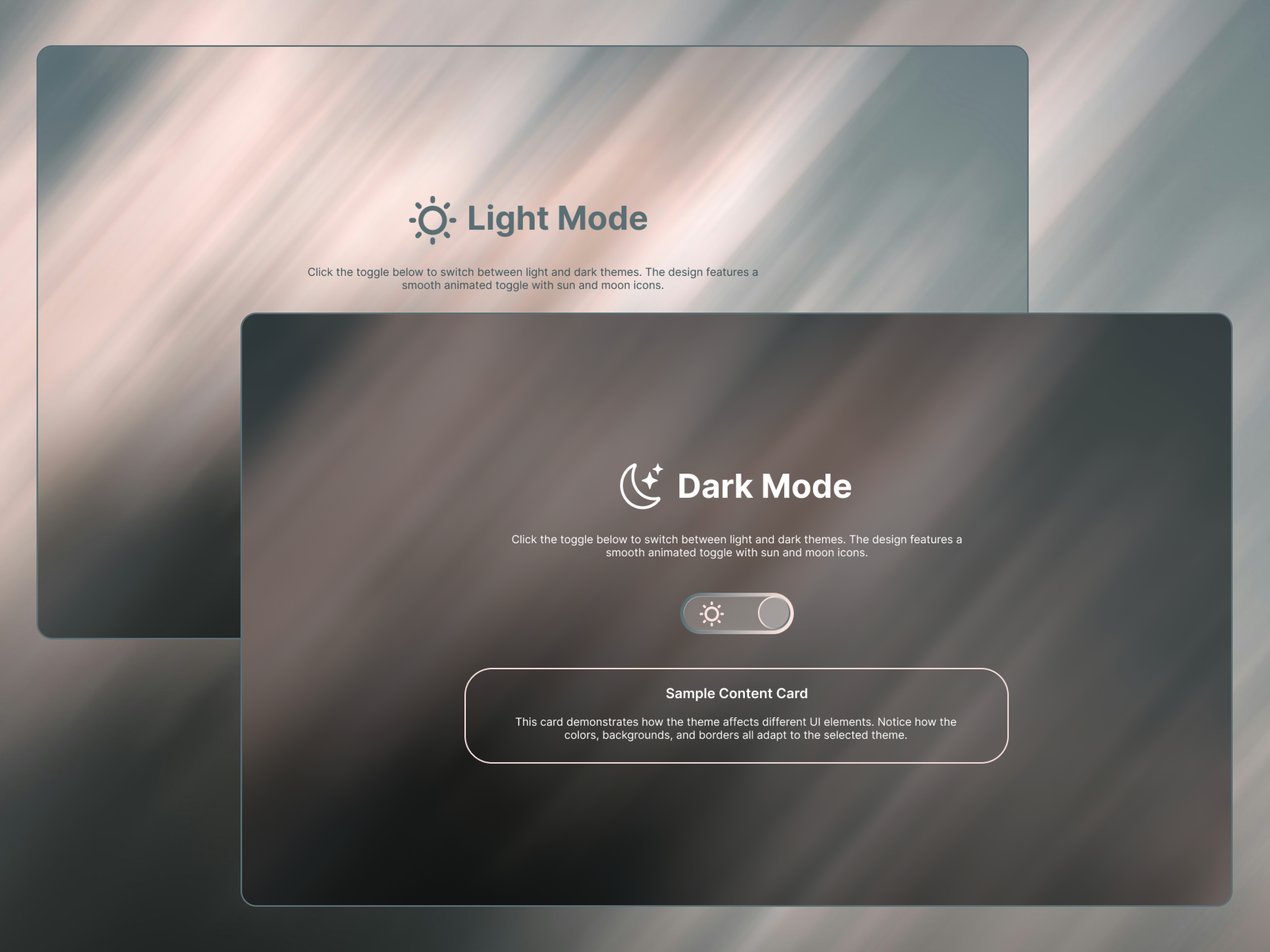 On / Off Switch UI – Light & Dark Mode dark mode figma interaction design light mode on off switch product design toggle switch ui ui design uiux desing ux ux design