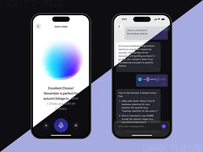 Mobile app | AI Chatbot app ui ux