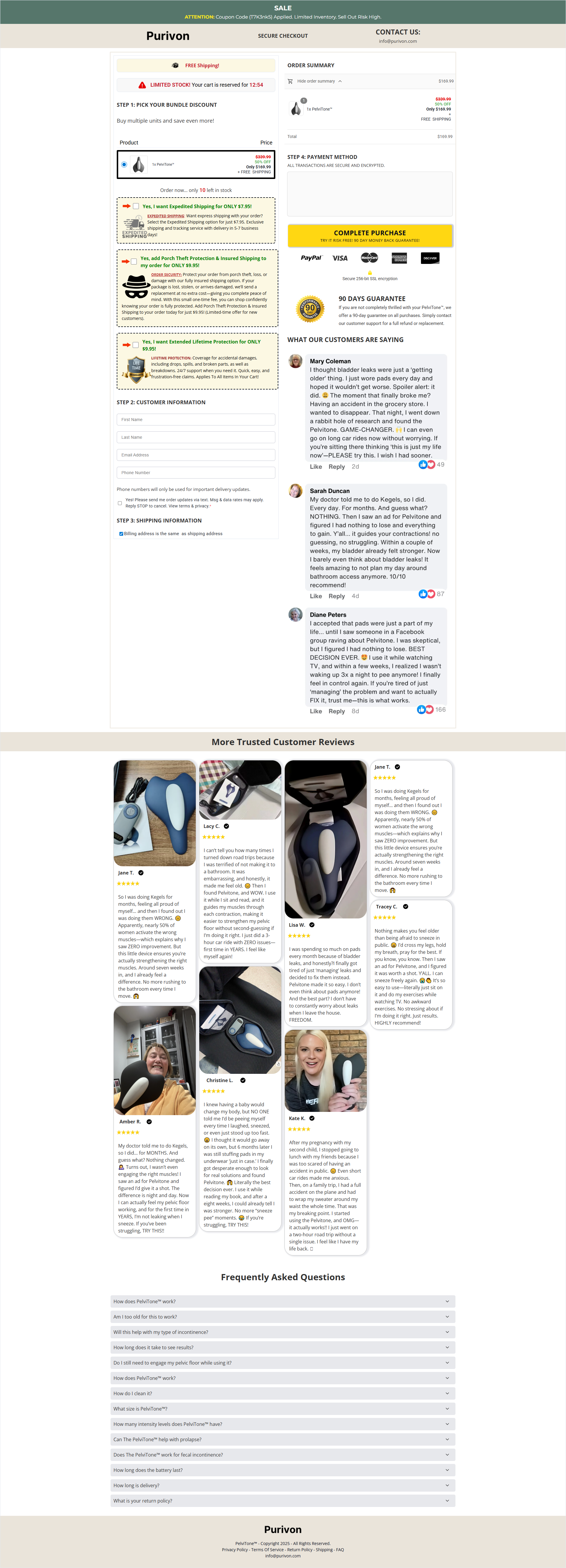 High-converting Funnelish checkout page design advertorial page checkoutpage design funnelish gempages landing page listicle page pagefly replo shopify shopify developer shopify landing page