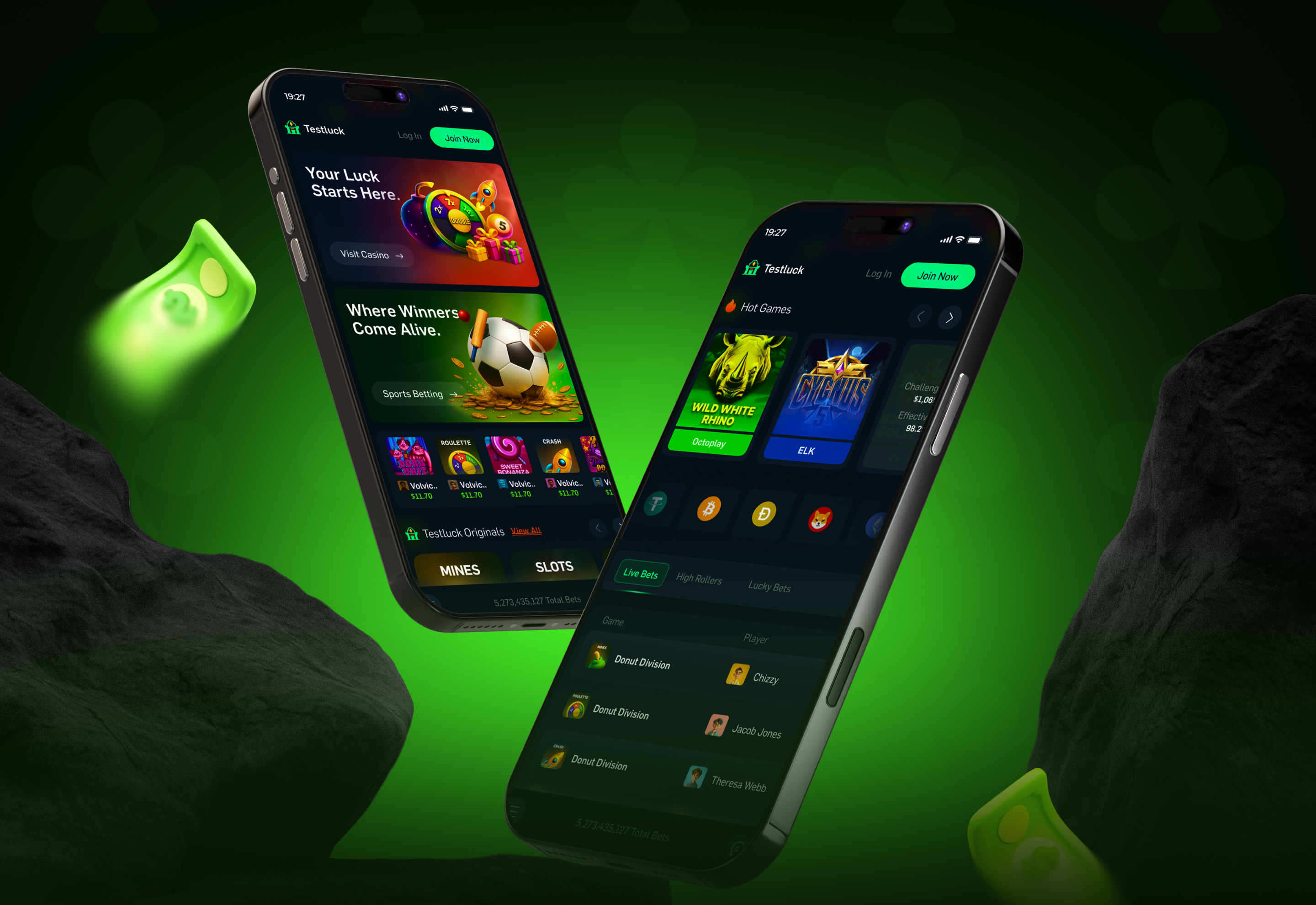 Casino Mobile casino bet casino bonus casino ui ux crypto casino gambling game design game ui gaming ui igaming live casino mobile app mobile casino mobile game mobile gaming online casino social casino us casino