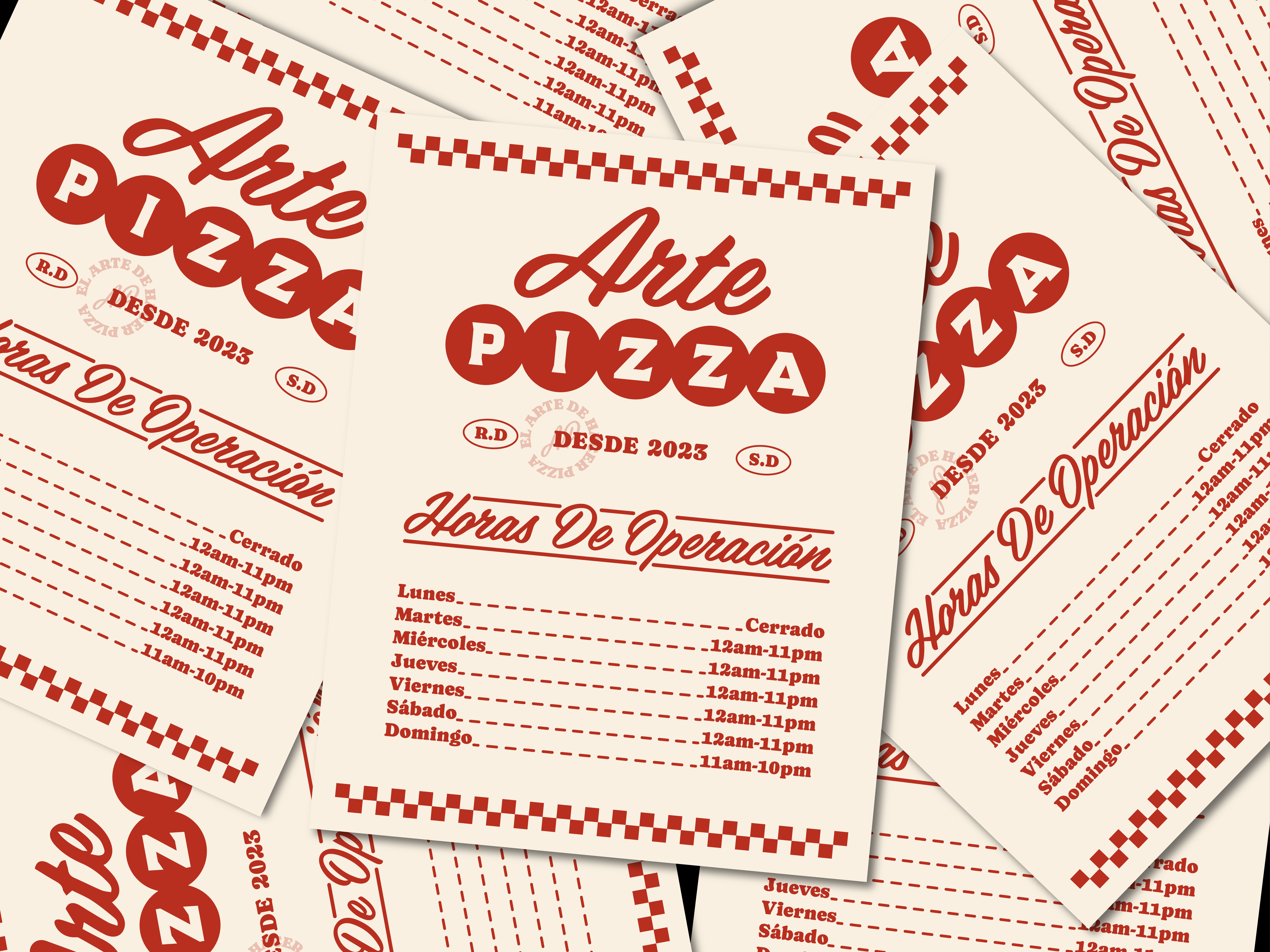 Arte Pizza branding design graphic design illustration lettering logo typography vector