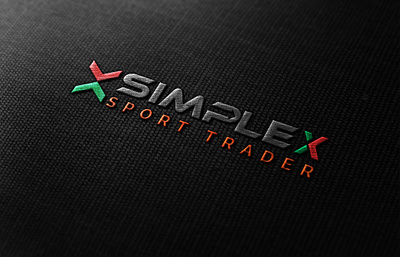 Simplex Sport Trader branding design graphic design icon illustrator logo typography