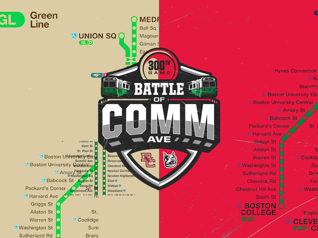 Battle of Comm Ave Logo
