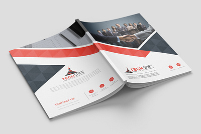 IT Company Profile Cover book booklet branding brochure communication corporate design graphic design identity magazine portfolio presentation profile