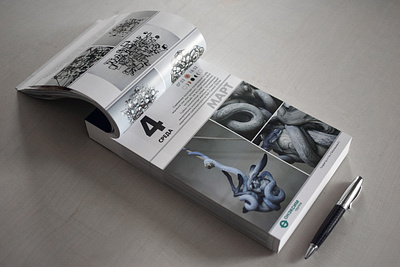 Tear-off Calendar about Modern Arts arts branding calendar design graphic design