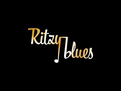 Ritzy Blues branding design graphic design logo vector