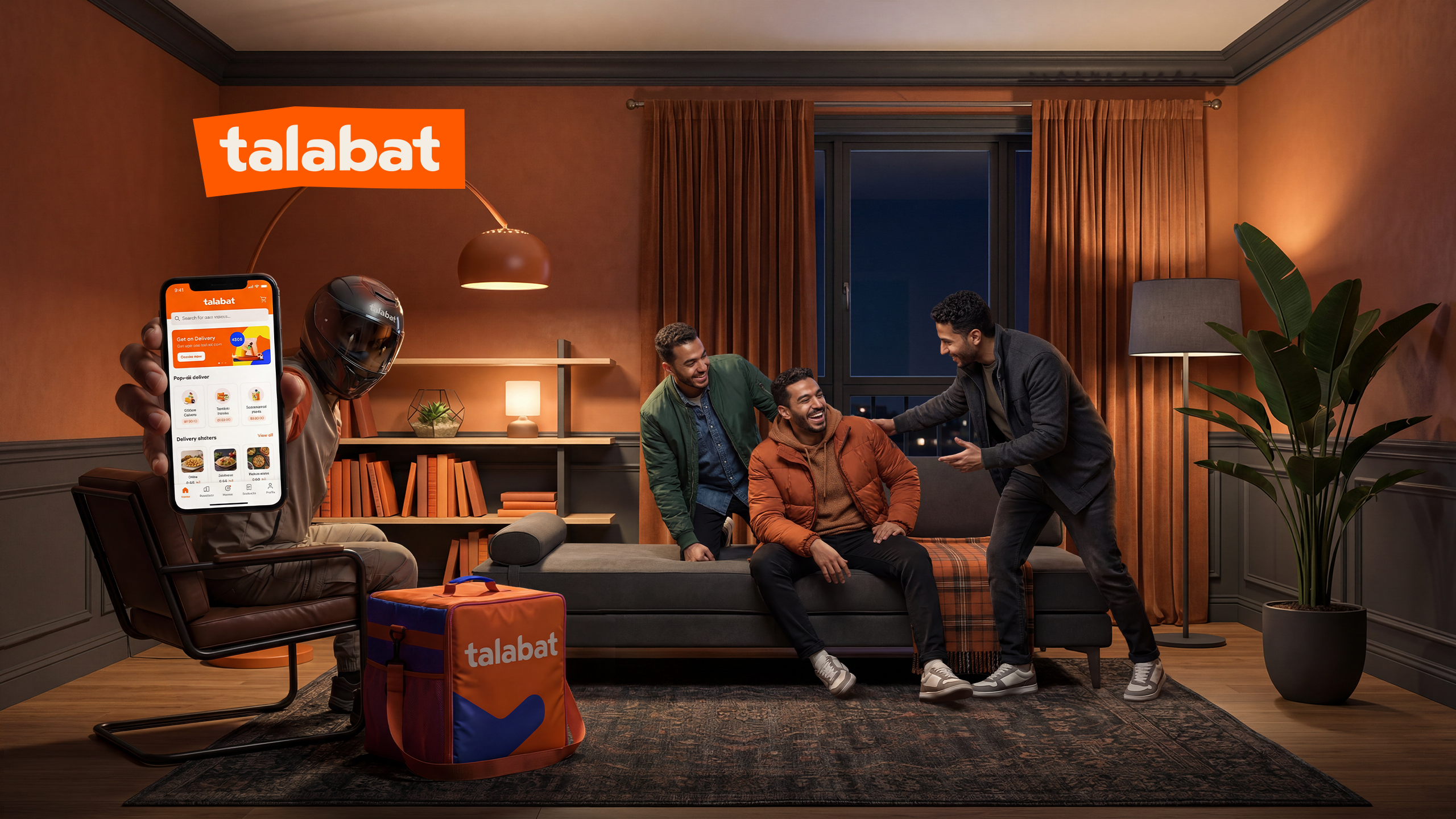 Talabat — A Meal That Brings You Together branding graphic design logo