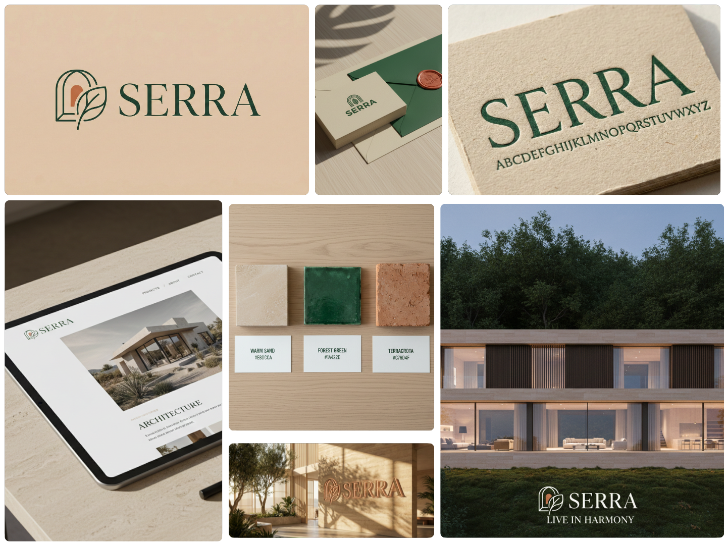 Example of Premium Brand Identity System & Strategy