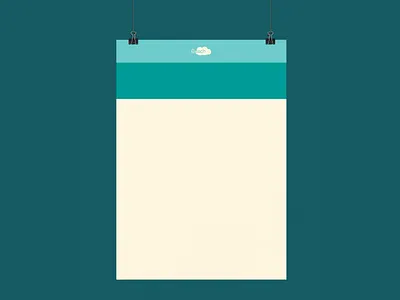 Beach | Illustration Poster beach font graphics illustration minimal poster sans serif shapes simple text