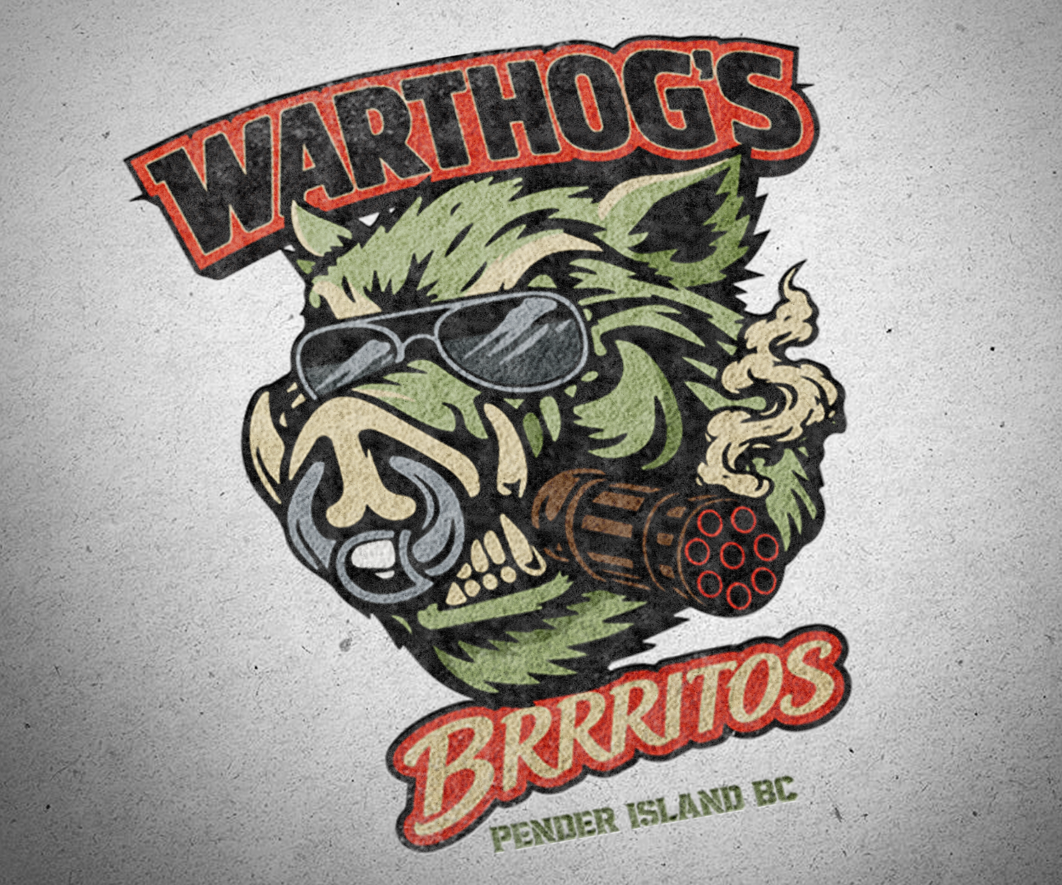 Logo Design: Warthog's Brrritos