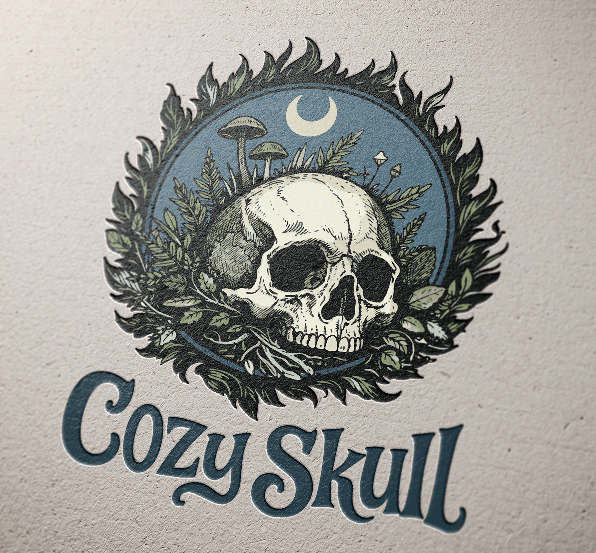 Logo Design: Cozy Skull, St. louis MA