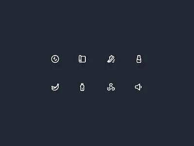 New icons banana drink icon library icon pack icon set icons iconset mingcute pofile run