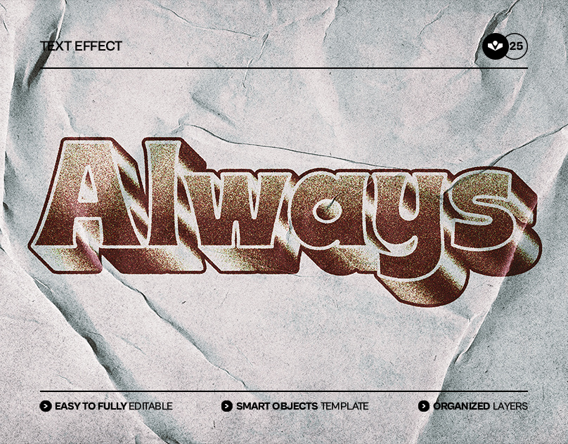 Vintage Comic Text Effect comic design effect graphic design paper photo photoshop retro solasome template typography vintage