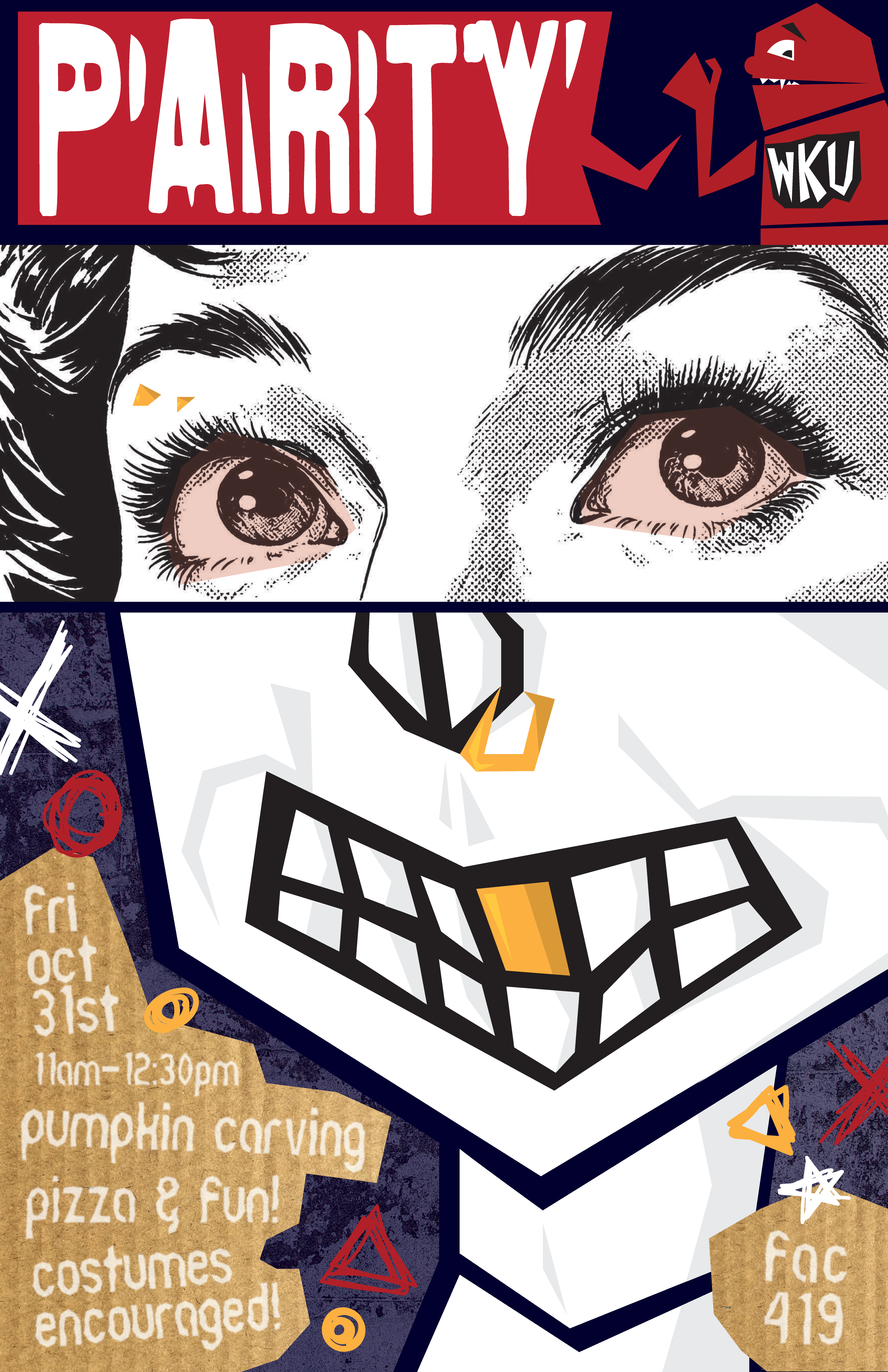 Halloween Party Poster
