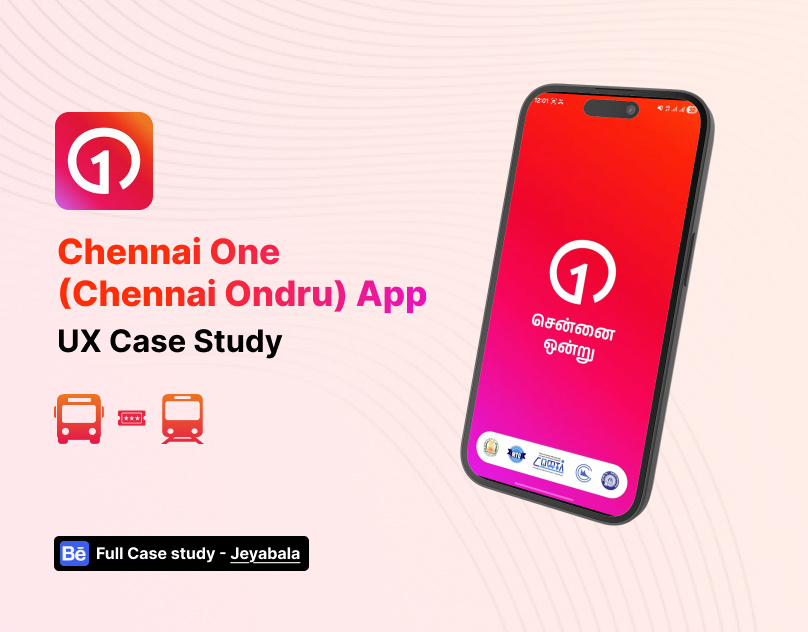 UX Case Study - Chennai Ondru Mobile app adobe xd application branding design figma illustration mobile app mobile app design mobile ui ui
