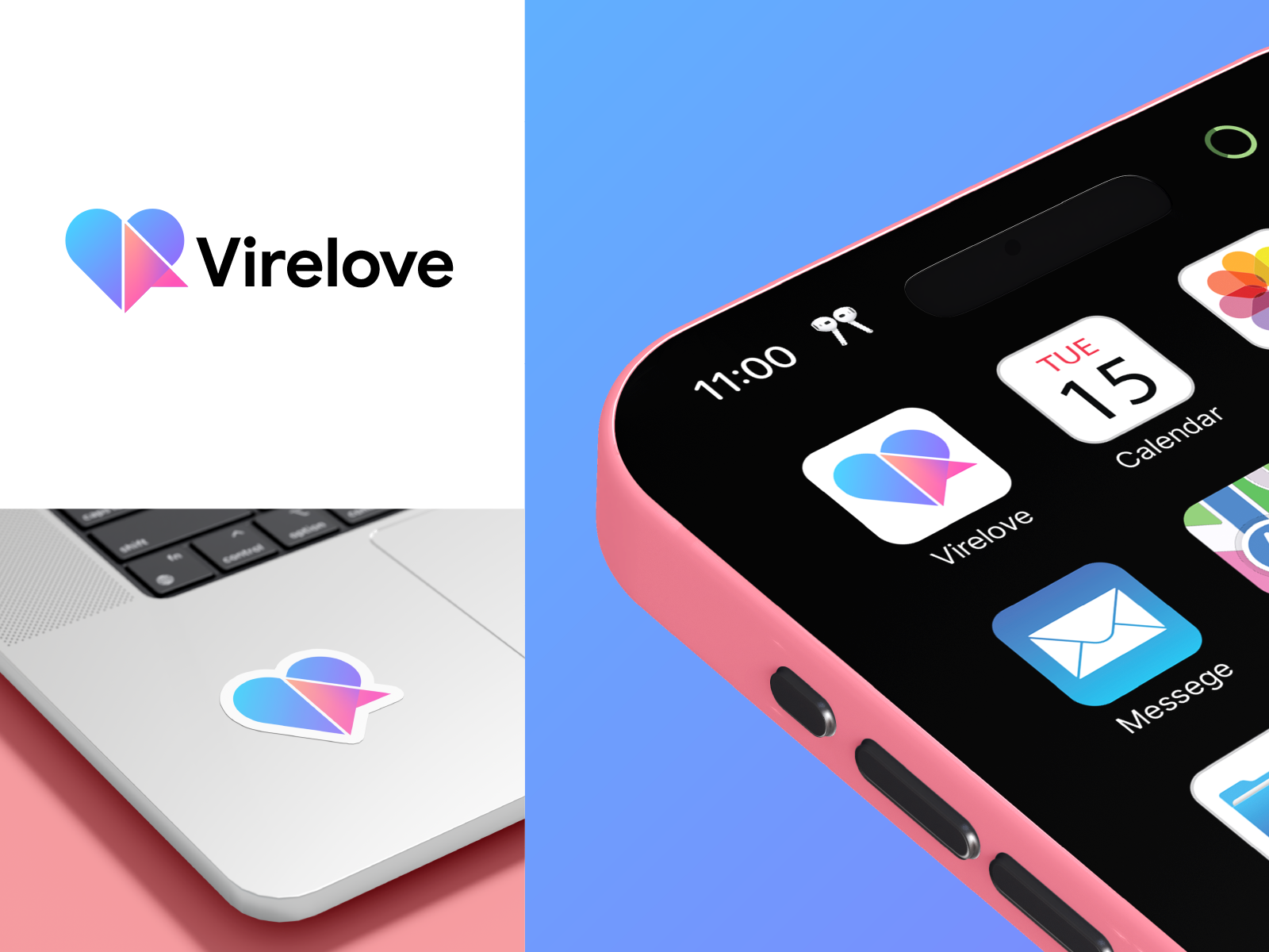 Example of Visual Identity.Branding (2 Logo Option)