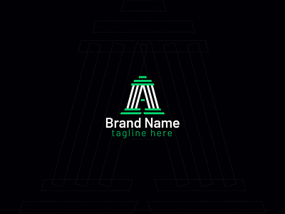 A letter logo design - Company logo Free Vector a letter logo a logo branding creative logo design graphic design illustration logos modern a logo vector