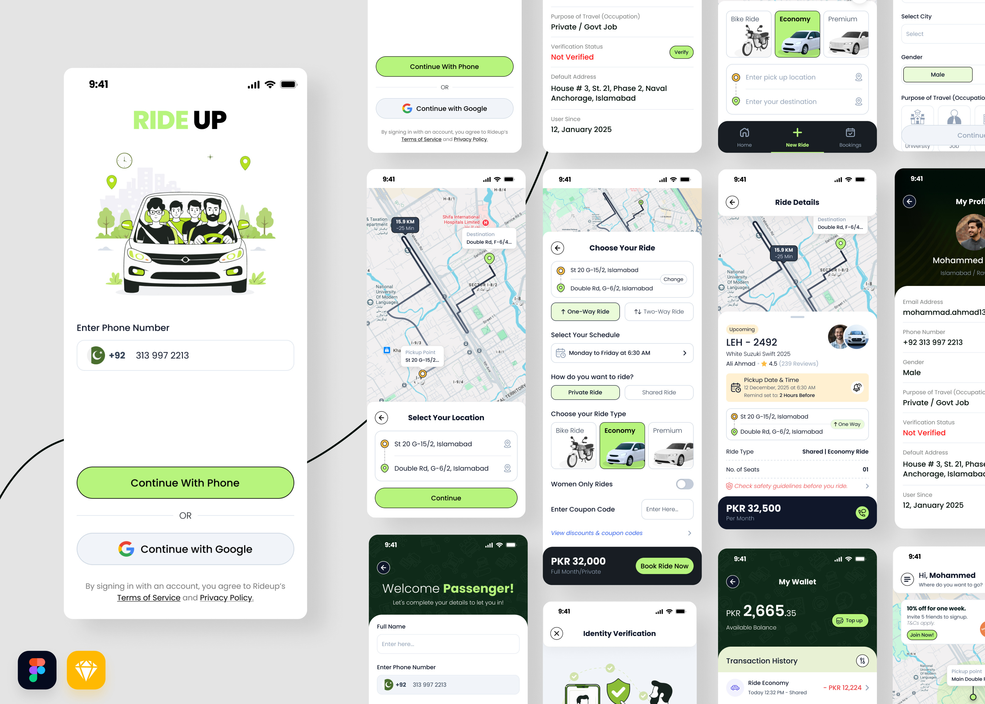 Example of Design A App & UI UX Design
