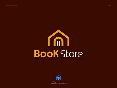 BookStore – Modern Bookshop Logo Design book logo bookstore logo brand identity branding design business logo clean logo creative logo ebook logo education logo knowledge brand learning logo library logo logo design logo for sale minimal logo modern logo online store logo professional logo publishing logo typography logo