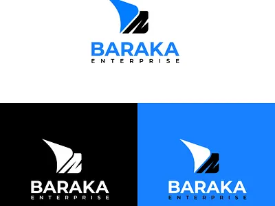 Baraka Enterprise — Modern Corporate Identity --vol. 01 adobe illustrator cc brand identify branding business branding corporate identity design geometric mark graphic design lettermark logo logoconcept logodesign logoinspiration logomark logotype minimal logo modern typography vector wordmark
