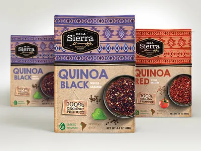 Quinoa Packaging Design aida airapetian brand design branding chips design graphic design illustration logo logo design package packaging design quinoa ui
