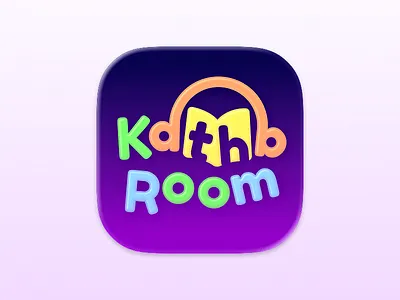 Katha Room Icon app icon liquid glass logo