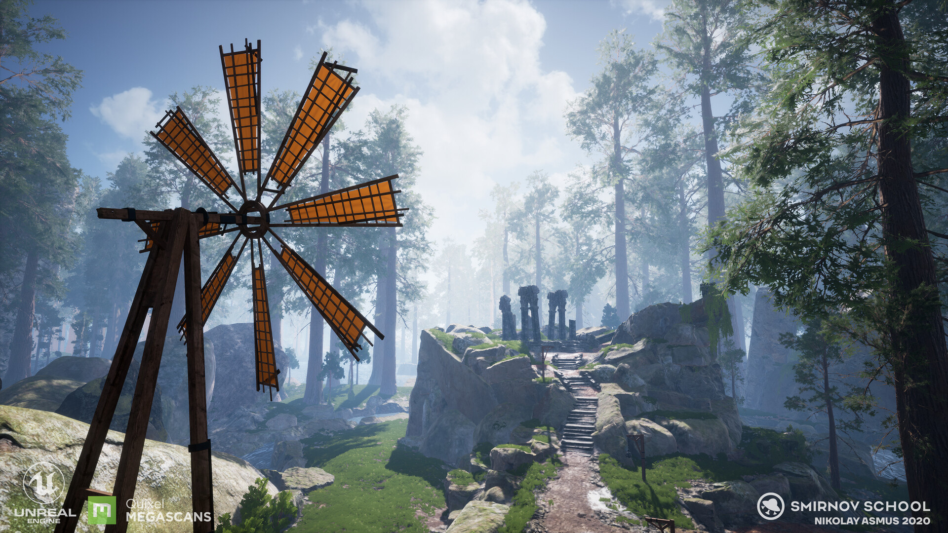 Forbidden Stones gamedev level art level design unreal engine videogames