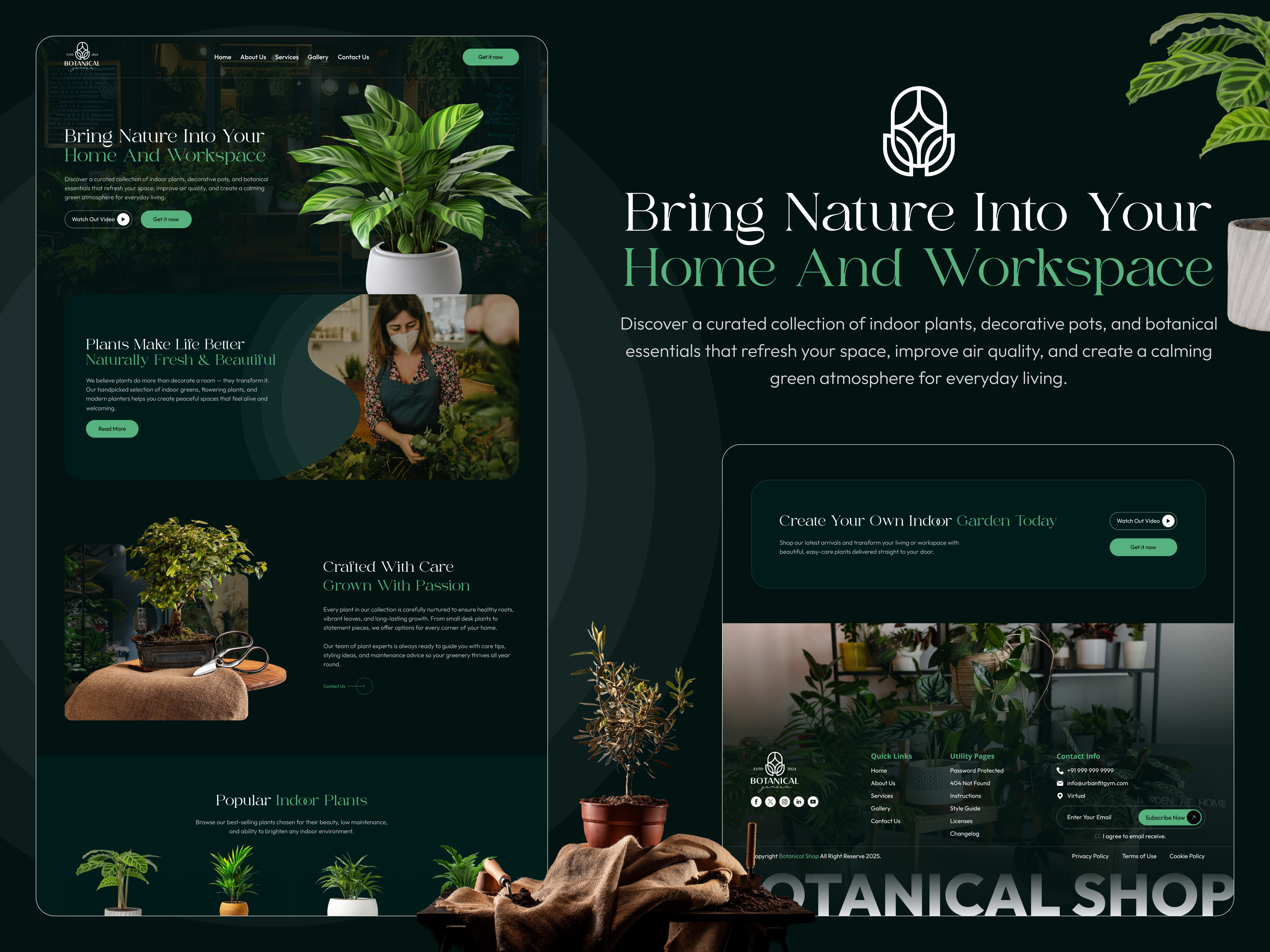 Example of Figma UI/UX & Landing Page Design
