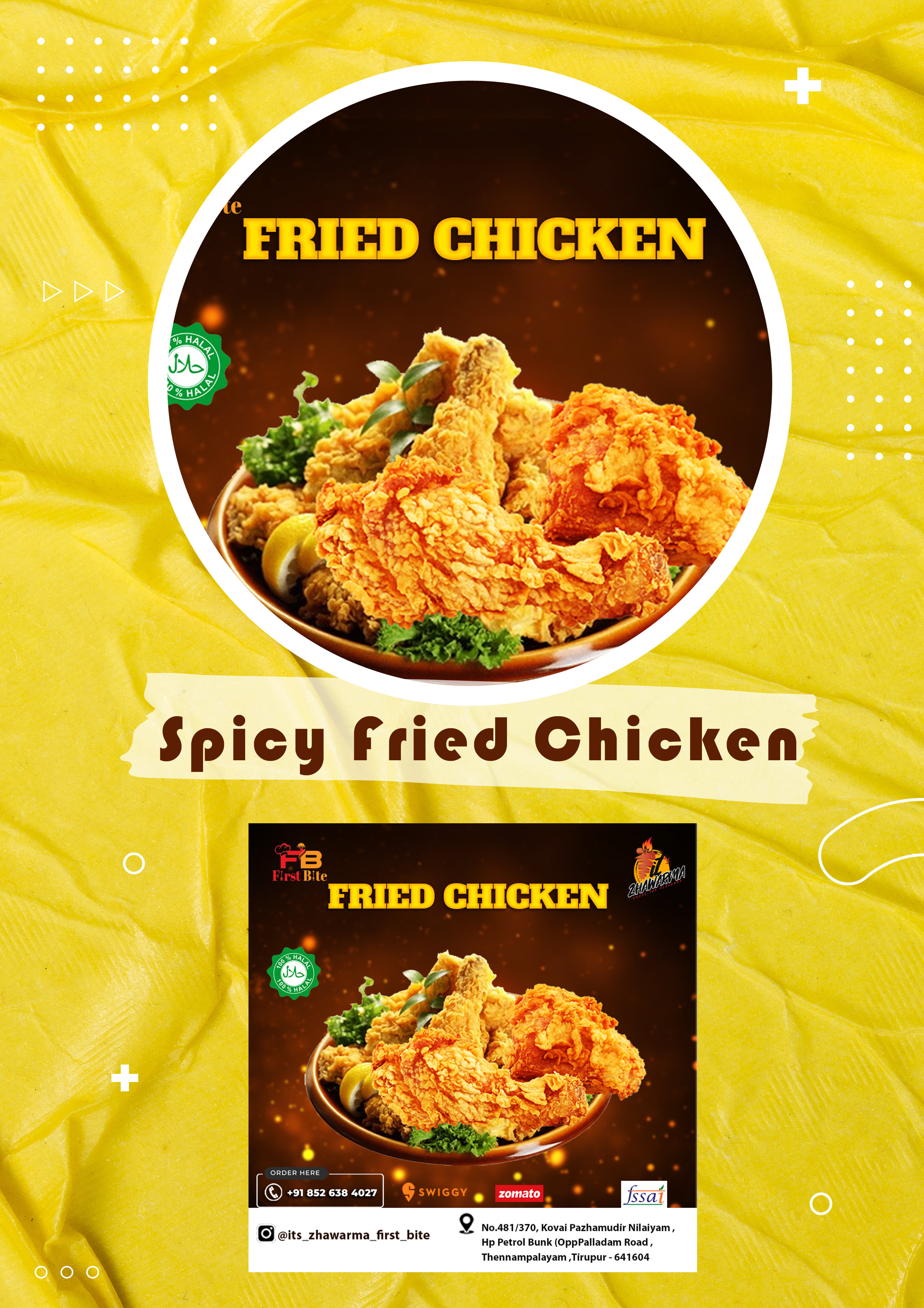 Spicy FRIED CHICKEN
