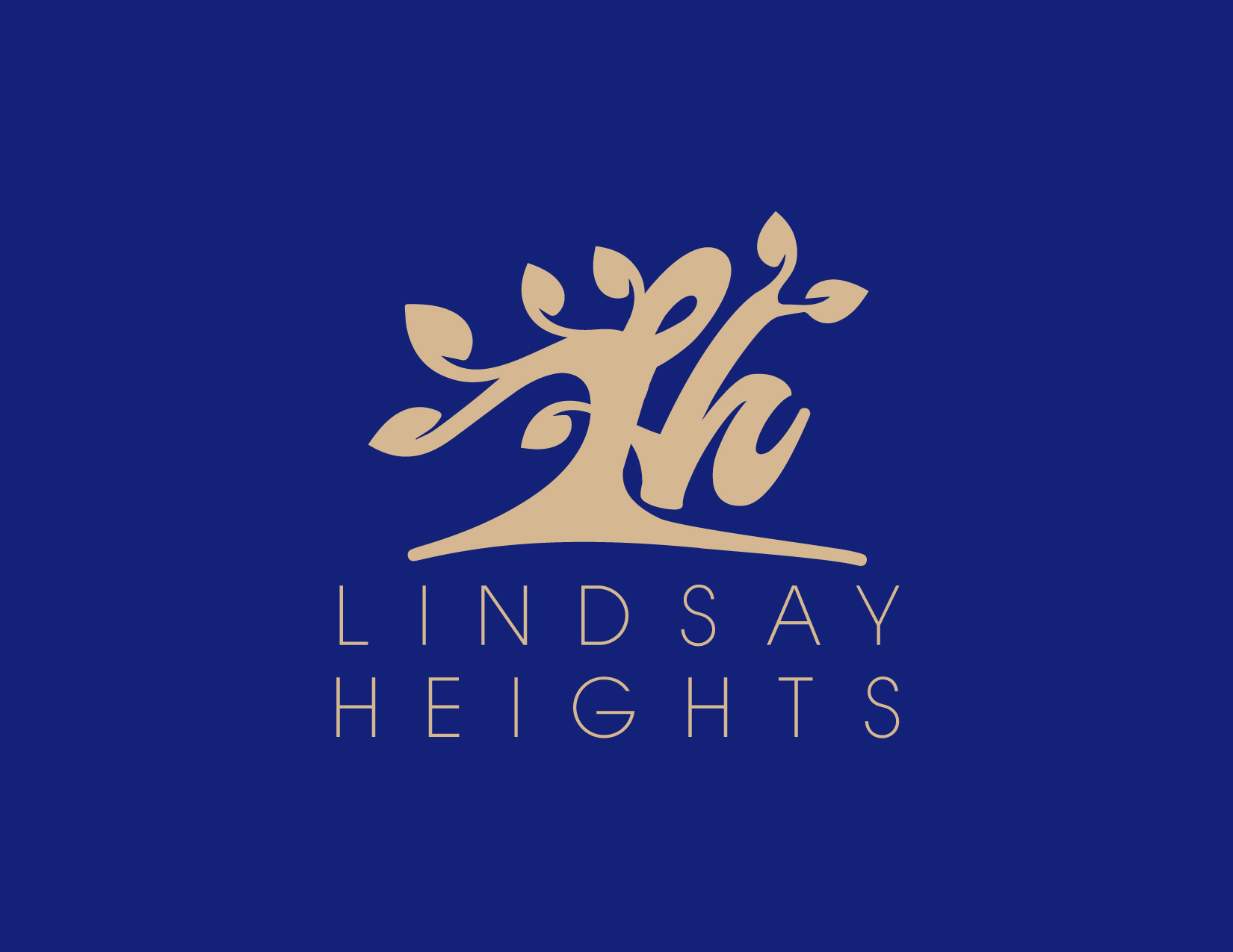 Lindsay Heights Logo art direction branding brochure design copywriting design graphic design illustration logo package design thepoddotme typography vector