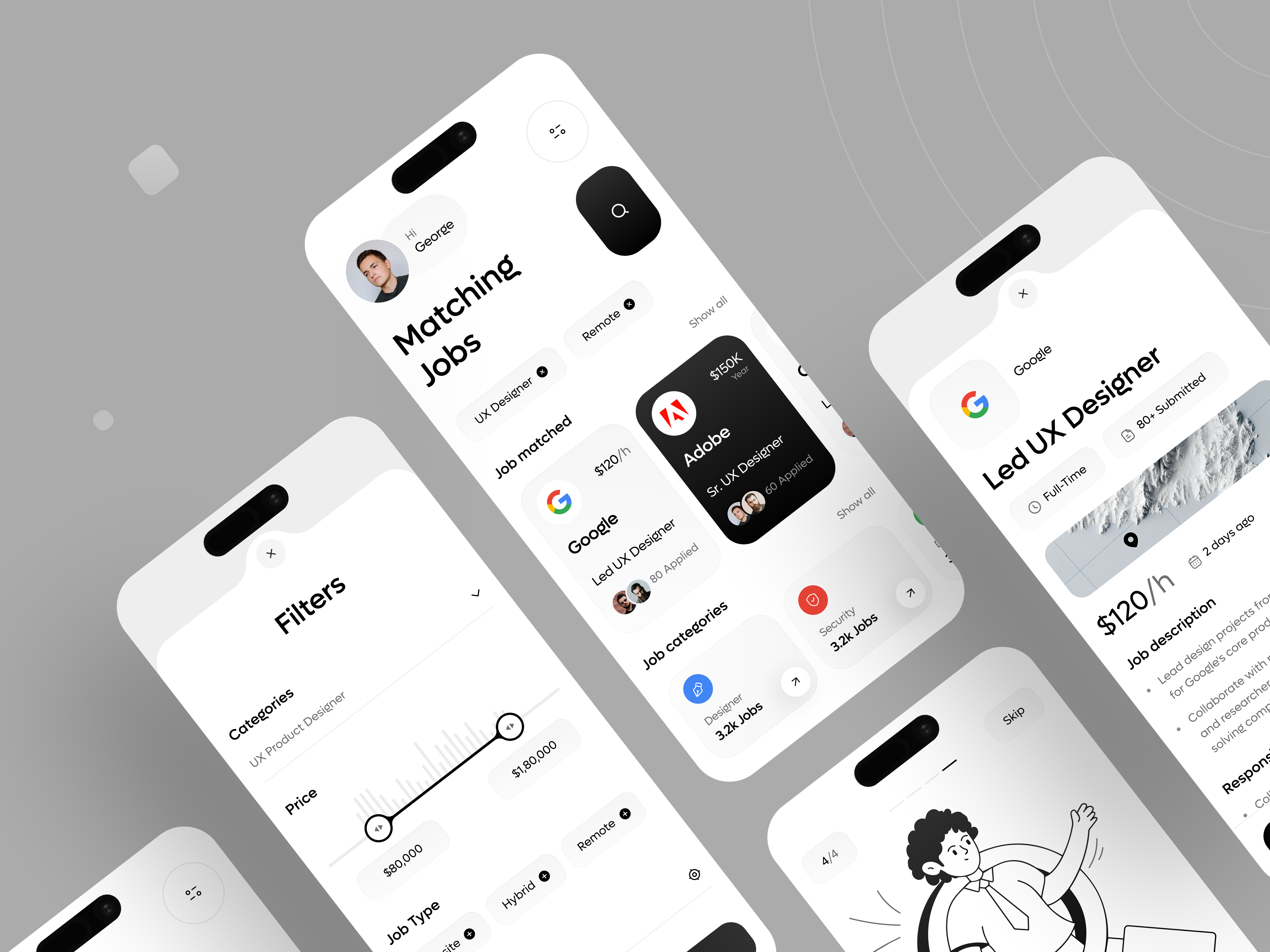 Example of Mobile App UI/UX Design