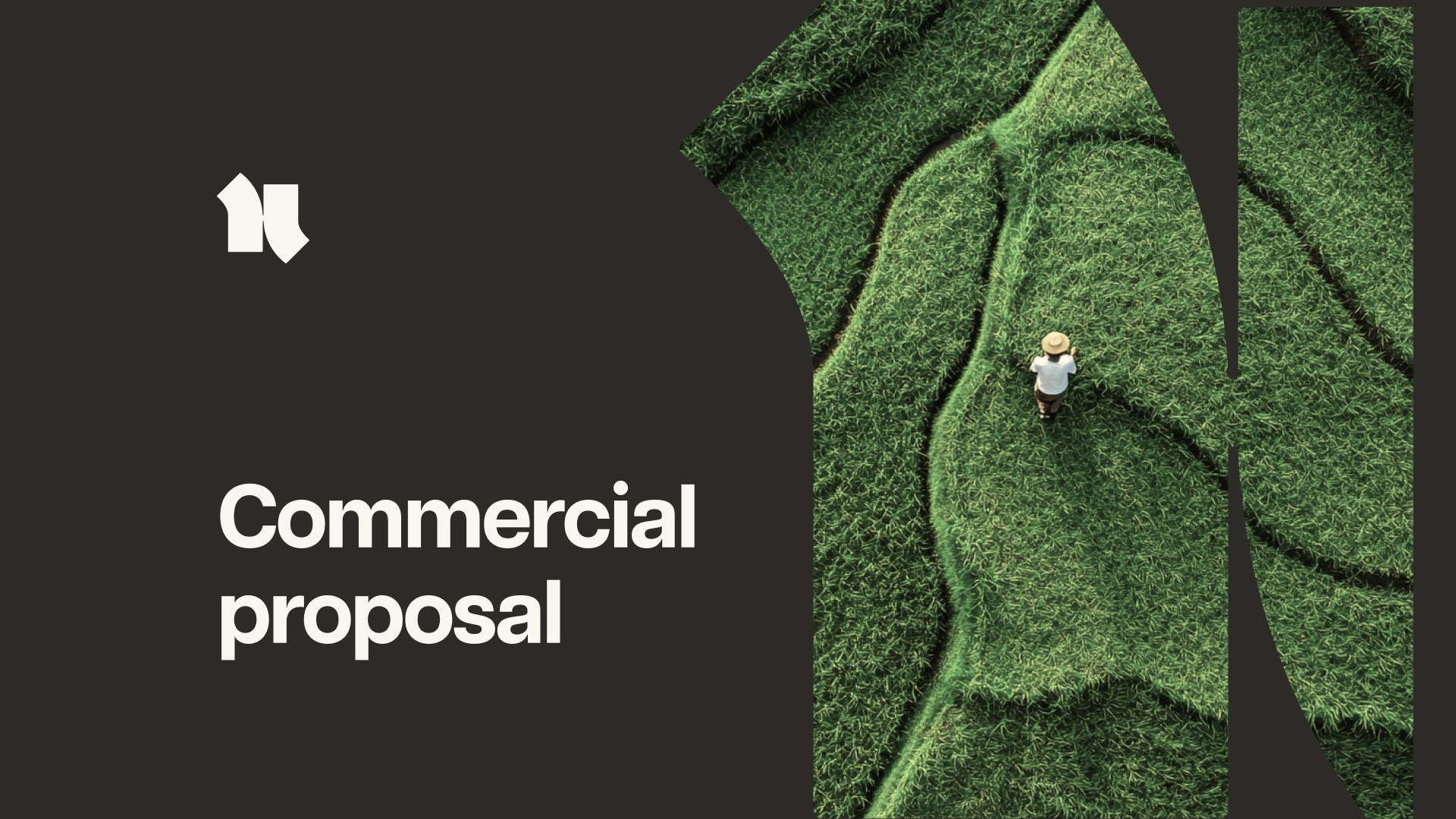 Commercial proposal presentation branding commercial graphic design layout presentation proposal
