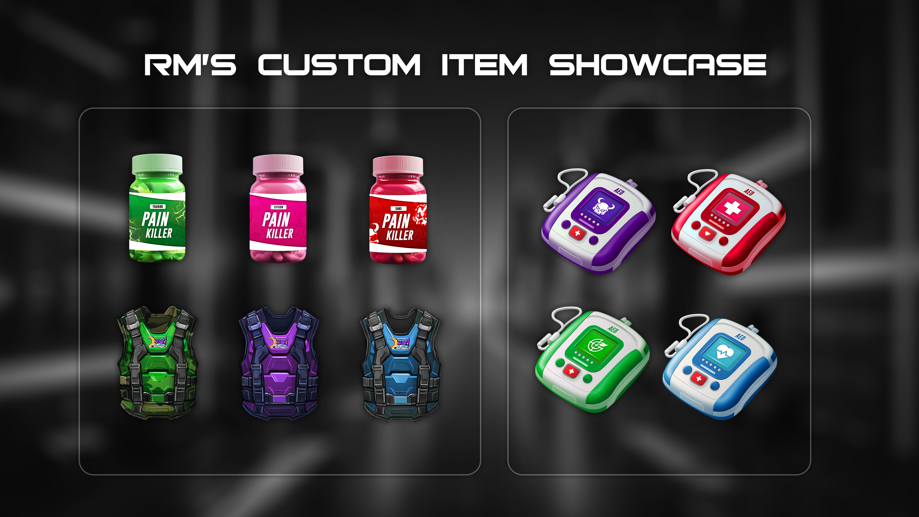 CUSTOM ITEM SHOWCASE