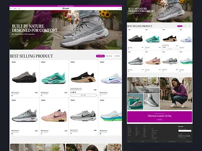 Lunbir — Ecommerce Website |Collection Page Design collection collection homepage collection page collectionpage crodesign e commerce homepage ecommerce ecommerceui ecommercewebsite figmadesign landing page online store onlineshopping product page seative shoe shoe website sneakers website ui web design