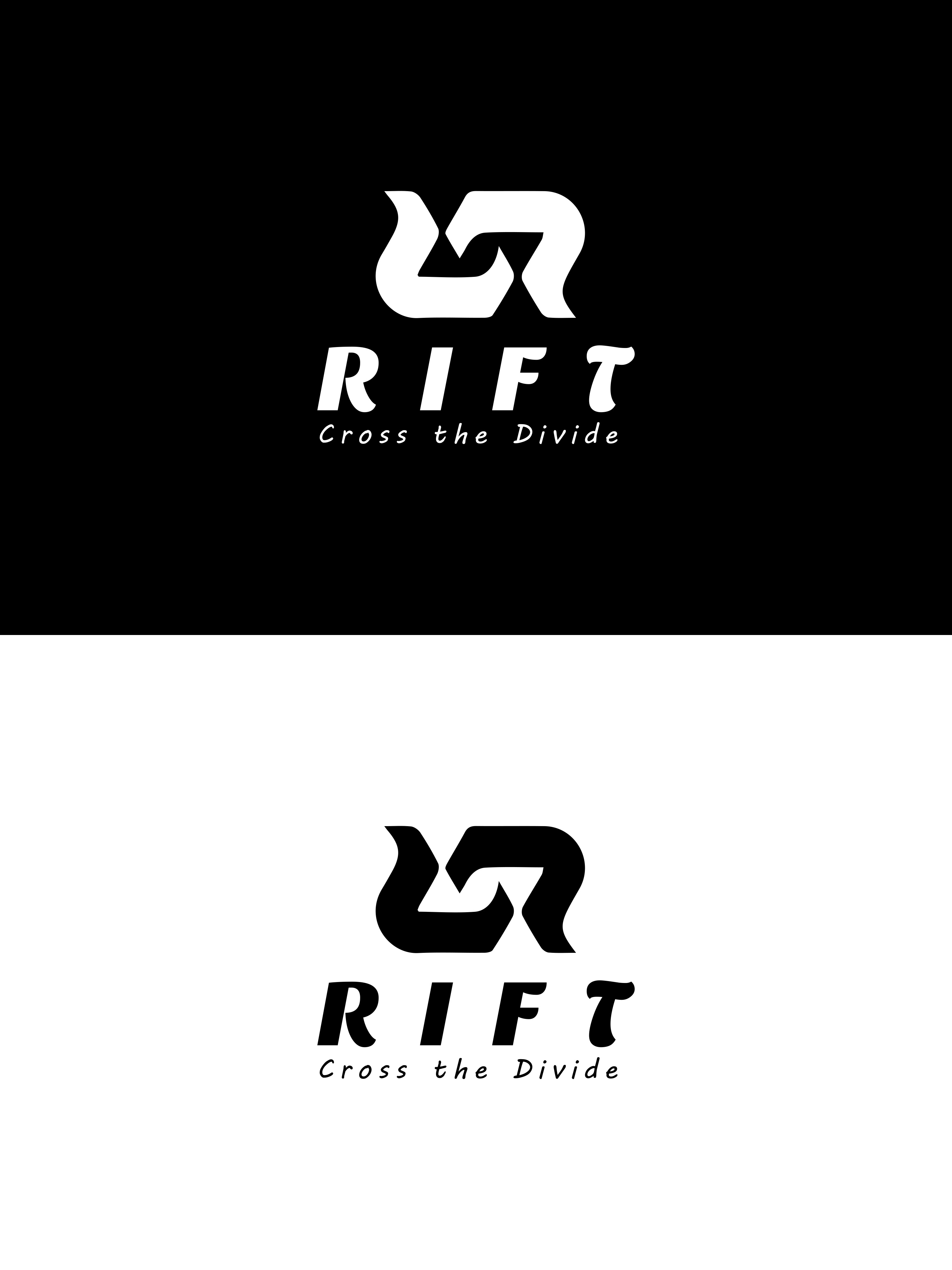 Rift Logo graphic design logo