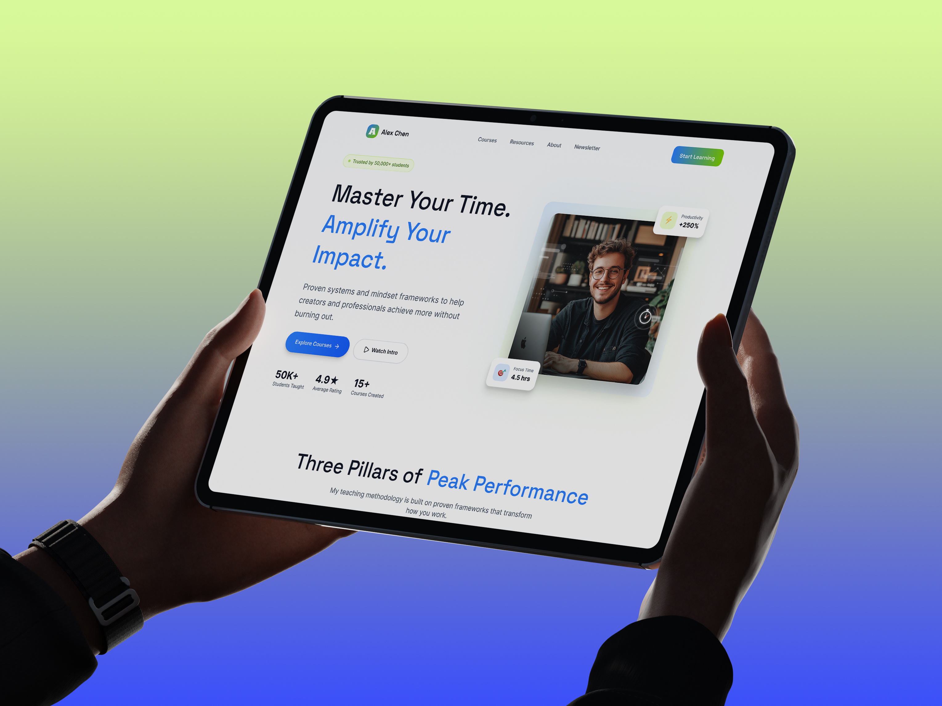 Example of Website Design
