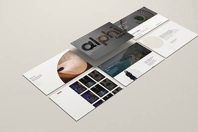 Alphi Capital Website Design animation finance minimal mobile mobile design responsive ui ui design ux web web design website