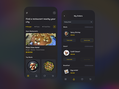 Food Delivery UI Kit Design appdesign appdesigner appui figma figmaapp ios mobileappdesigner mobileapplication uidesign uidesigner uiux uiuxdesign uiuxdesigner user interface ux visualdesign