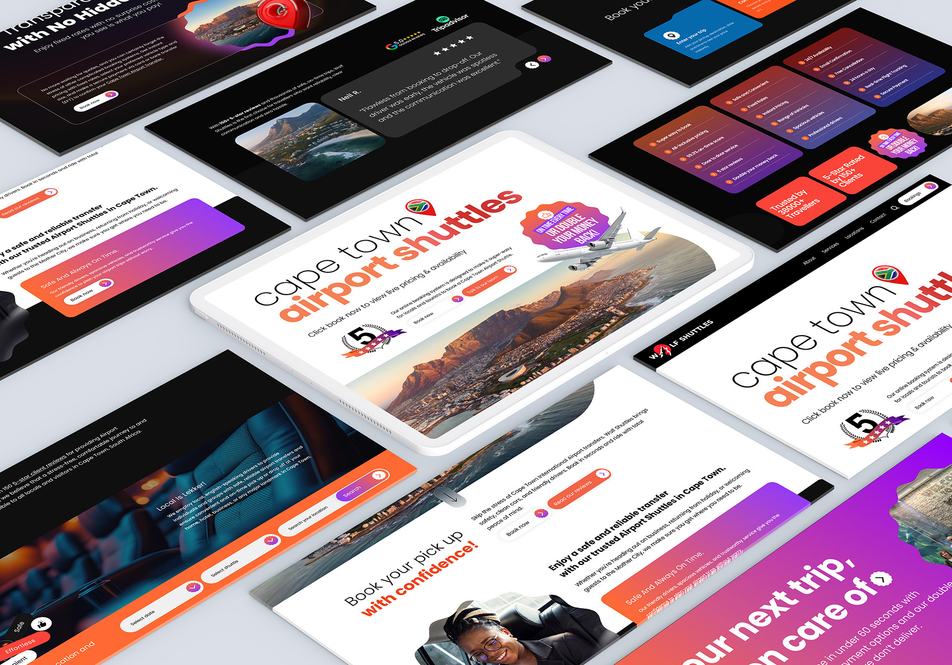 Example of Startup Website Design Only   Figma