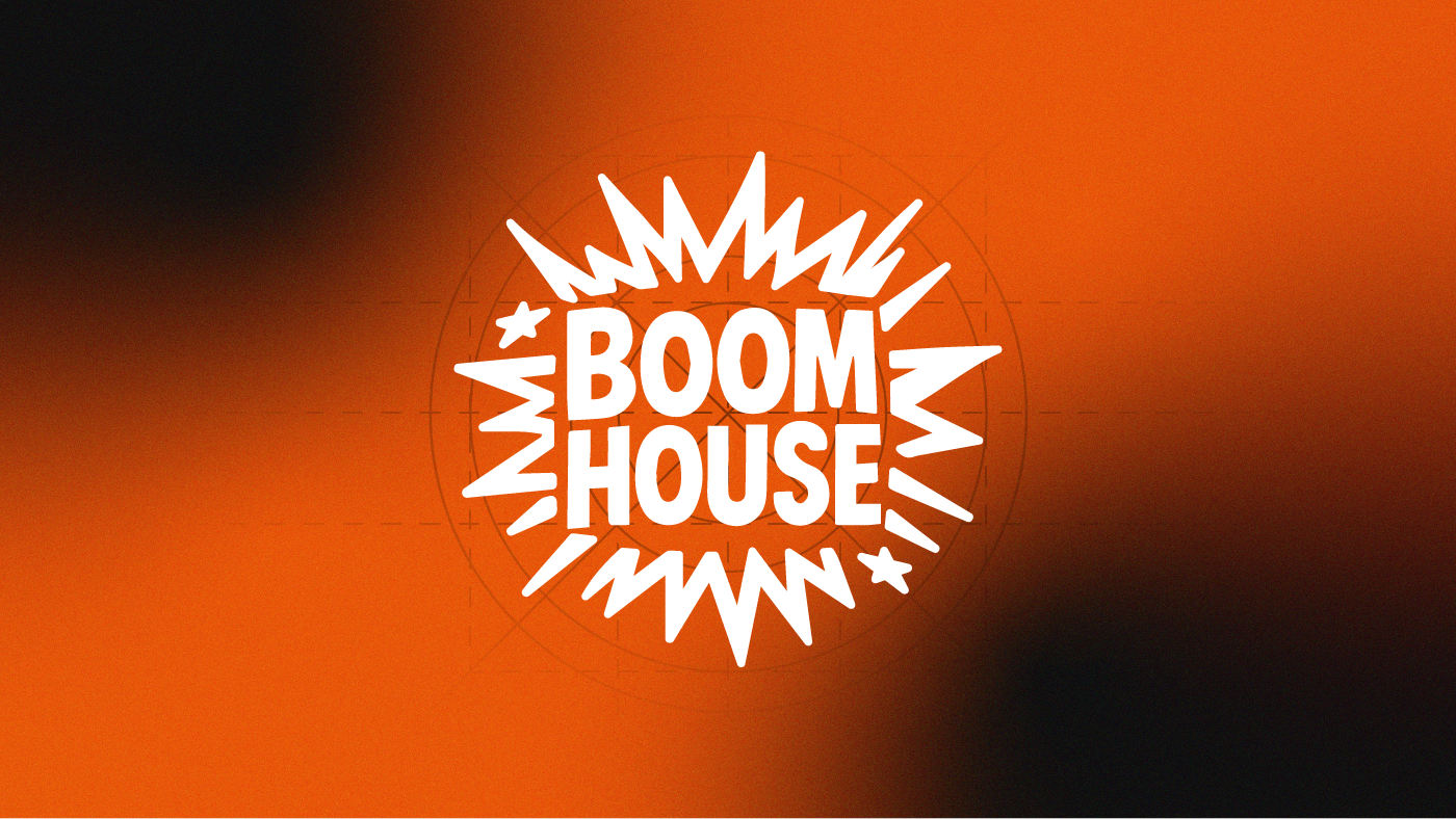 "BOOM HOUSE" Music event branding advertising brand identity branding graphic design house music illustrator logo logo design music event photoshop poster social media visual identity