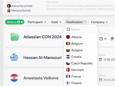 Modular Filter UI — Dashboard Context b2b dashboard design system fintech product design saas ui ux